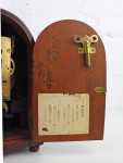 Старинные настольные механические часы будильник с музыкой, Seikosha (Seiko) Tokyo, Япония