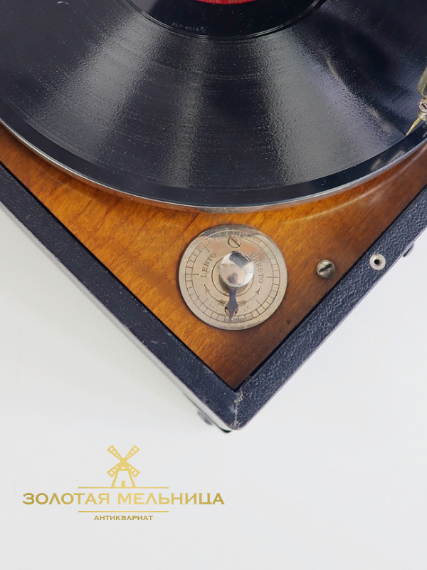 Патефон старинный Grafonola Cremona Rex, Швеция 1920-е годы